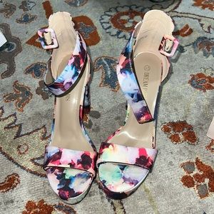 Dream Paris Floral Heel